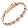 ⏳Time-Limited Special⏰Women's Dazzling Heart-Shaped Magnetic Copper Bracelets (Premium Quality)